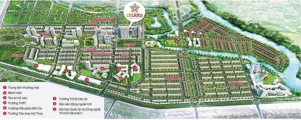 khu đô thị cát lái - 152ha quận 2