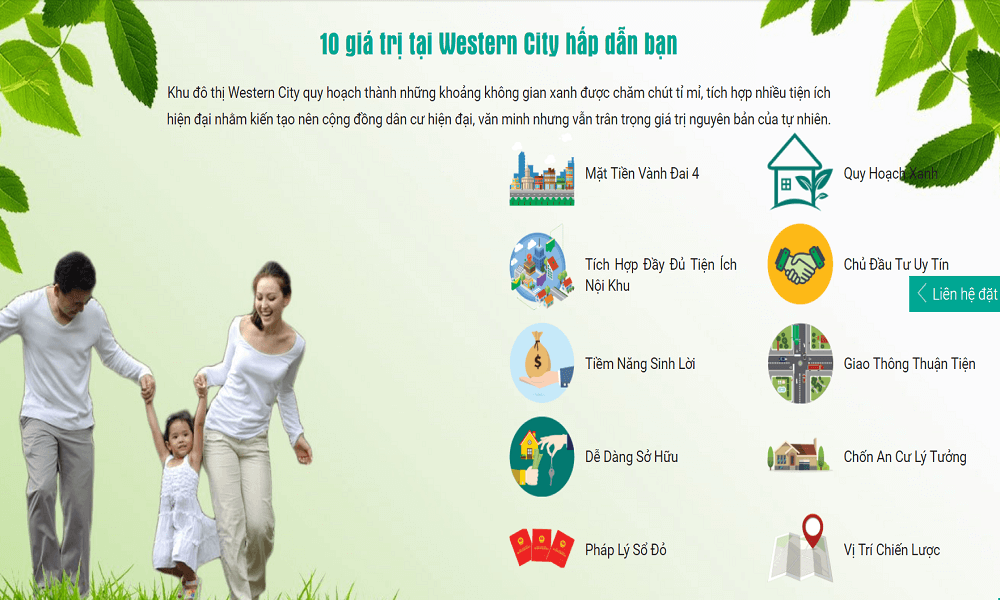 Giá trị hấp dẫn khi chọn mua tại western city bến lức