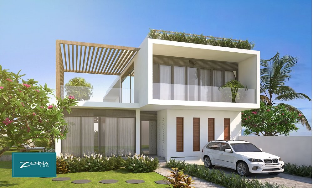 Mâu nhà theo kiến trúc pháp tại dự án zenna villas
