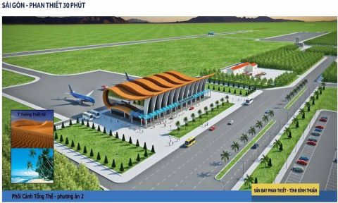Sân bay Phan Thiết với mức vốn đầu tư hơn 10.000 tỷ dự kiến khởi công vào quý 3/2019