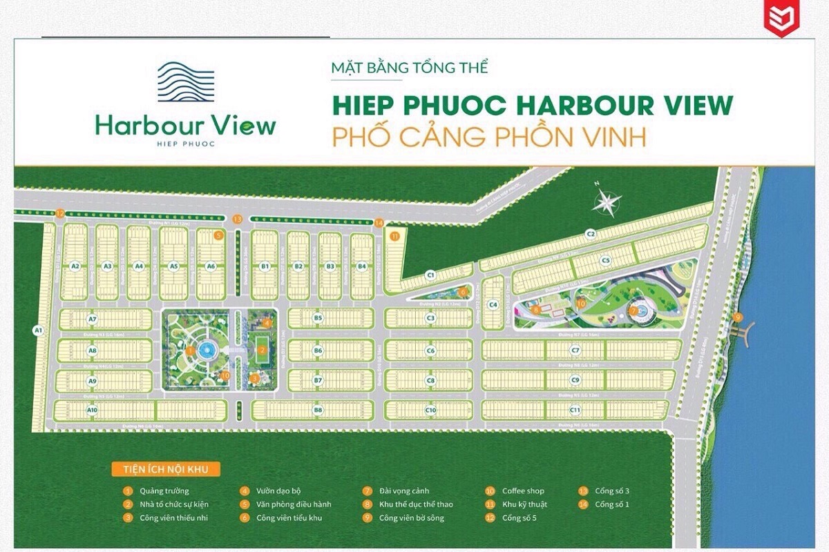 mặt bằng Hiệp Phước Harbour View