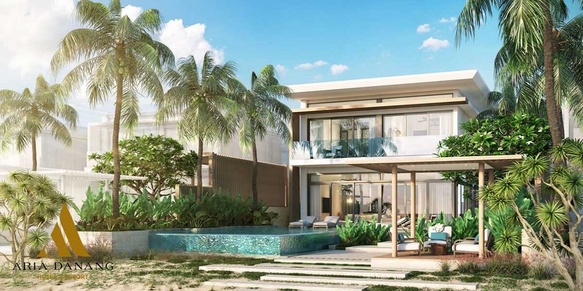 phối cảnh thiết kế biệt thự dự án Aria Đà Nẵng
