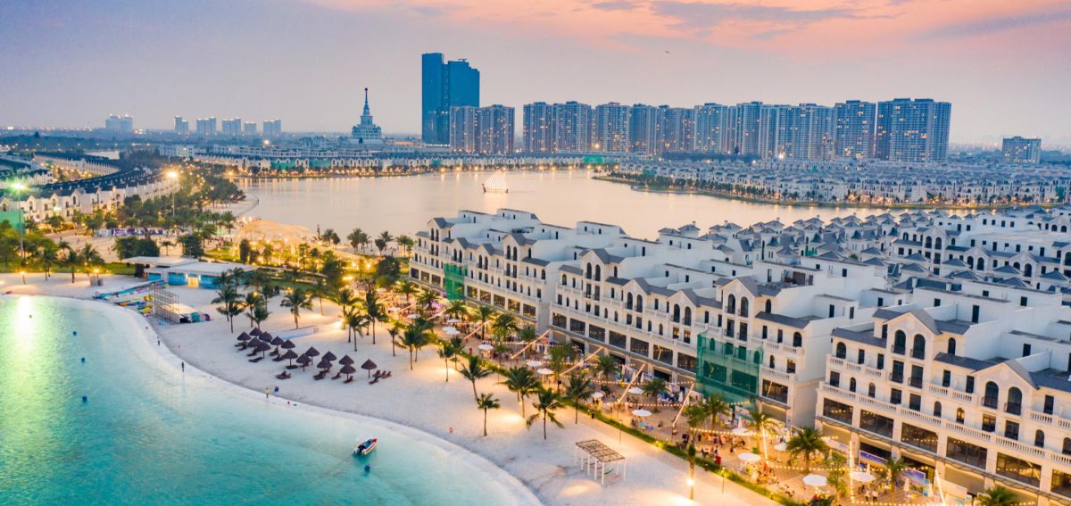 Phối cảnh tổng thể dự án Vinhome Ocean park Gia Lâm Hà Nội