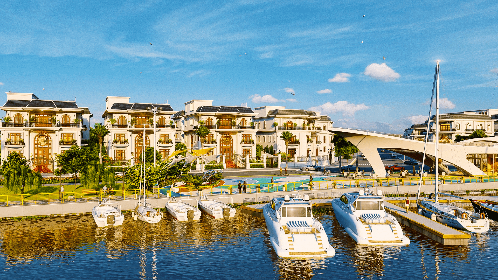 Phối cảnh Vạn Phúc Mansion Vạn Phúc City